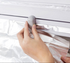 Multifonction 6 en 1 Cuisine Papier Support de Stockage Aluminium Film Couteau