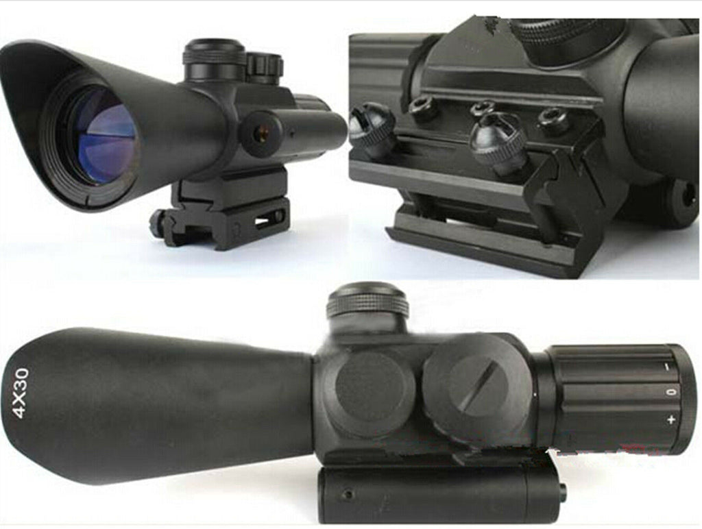 4x30 M7 Tactical Optics Hunting Gun Riflescope Air Rifle Scope