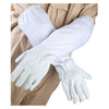 Yellow or White Anti-bee Gloves Thick Sheepskin Beekeeping Equipment