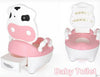 Drawer Back Of A Chair Type Children Baby Toilet Seat Training System Pink/Blue