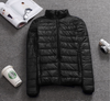 Moderno Ligero para Hombre Acolchado Pato Abajo Parka Talla Grande