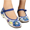 Small White Shoes Old Beijing Cloth Embroidered Shoes