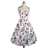 Fashionable Dress Printing Halt Bubble Skirt