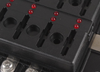 100A 12 Way Circuit LED indicates  Blade Fuse Box Block Holder Standard ATO