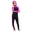 Musilim Swimwear Swimsuit Burqini hw20e Child   rose red