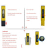 Portable Numérique Atc Eau Qualité Testeur Ph avec 0-14 Ph Mesure Range
