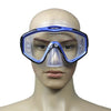 Tauchen Brille Masken Gesicht Spiegel Erwachsene Blau