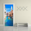 Neuf 3d Diy PVC Imperméable Porte Autocollant Mural Venise Qd028