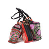 Embrioidery Bag National Three Zippers Mobile Phone Bag Featured Embroidery Hand
