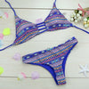 Swimsuit Swimwear Bathing Suit Vintage Printing Bikini