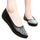 Suqare Fake Diamond Low-cut Old Beijing Cloth Shoes   black