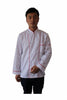 Kitchen Cooker Long Sleeve Coat Chef Working Uniform Jacket White Color