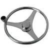 Stainless Steel Marine Steering Wheel Yacht 15.5" hand wheel embossing