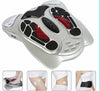 Electromagnetic Wave Pulse Circulation Foot Massager Reflexology Booster +8 pads