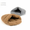 cat's house wram-keeping lamb wool slippers pet's house cat's sleeping bag