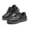Piel Sintética Trabajo Zapatos de Seguridad Protector Smash-Proof