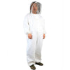 Blanc Épais Hoodied Apiculture Uniforme Euipment Anti-bee Vêtements