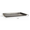 Horno Plato Antiadherente Hornear Tool Rectangular Tamaño Grande 37x25.5x1.8cm