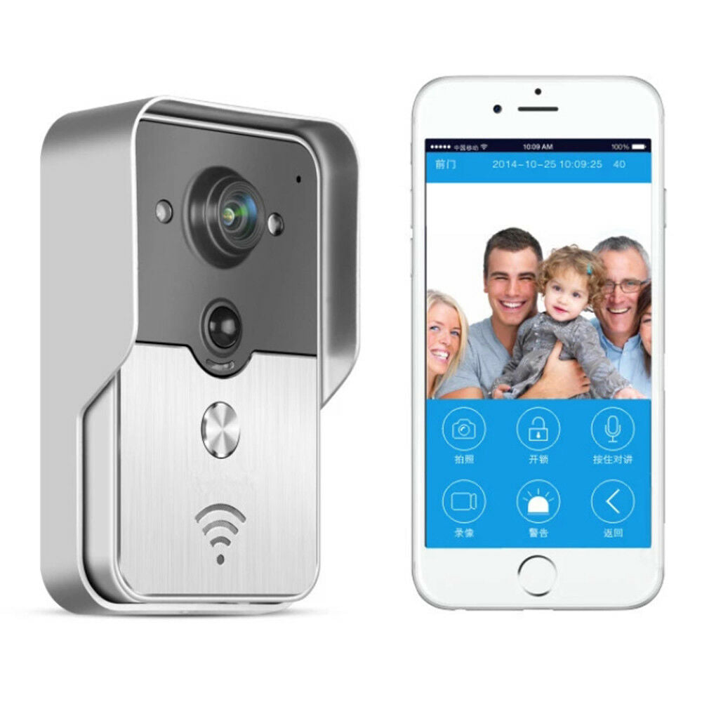 Wifi & IR Wireless Visual Smart Night Vision Video Door Phone Doorbell Intercom