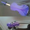 Student Acoustic Violin Full 4/4 Maple Spruce with Case Bow Rosin Purple