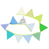 Cotton Cloth Hang Stripe Pennant Birthday Party Decoration Children Party Venue