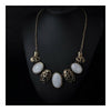 Hot Vendu Coréen Flandres Occidentale Style Trois Couleur Court Collier Big Neuf