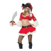 Europeo Sexy de Halloween Pirata Juego Disfraz Uniforme