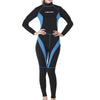 1.5mm Woman Long Sleeve Wet Type Diving Suit Wetsuit S