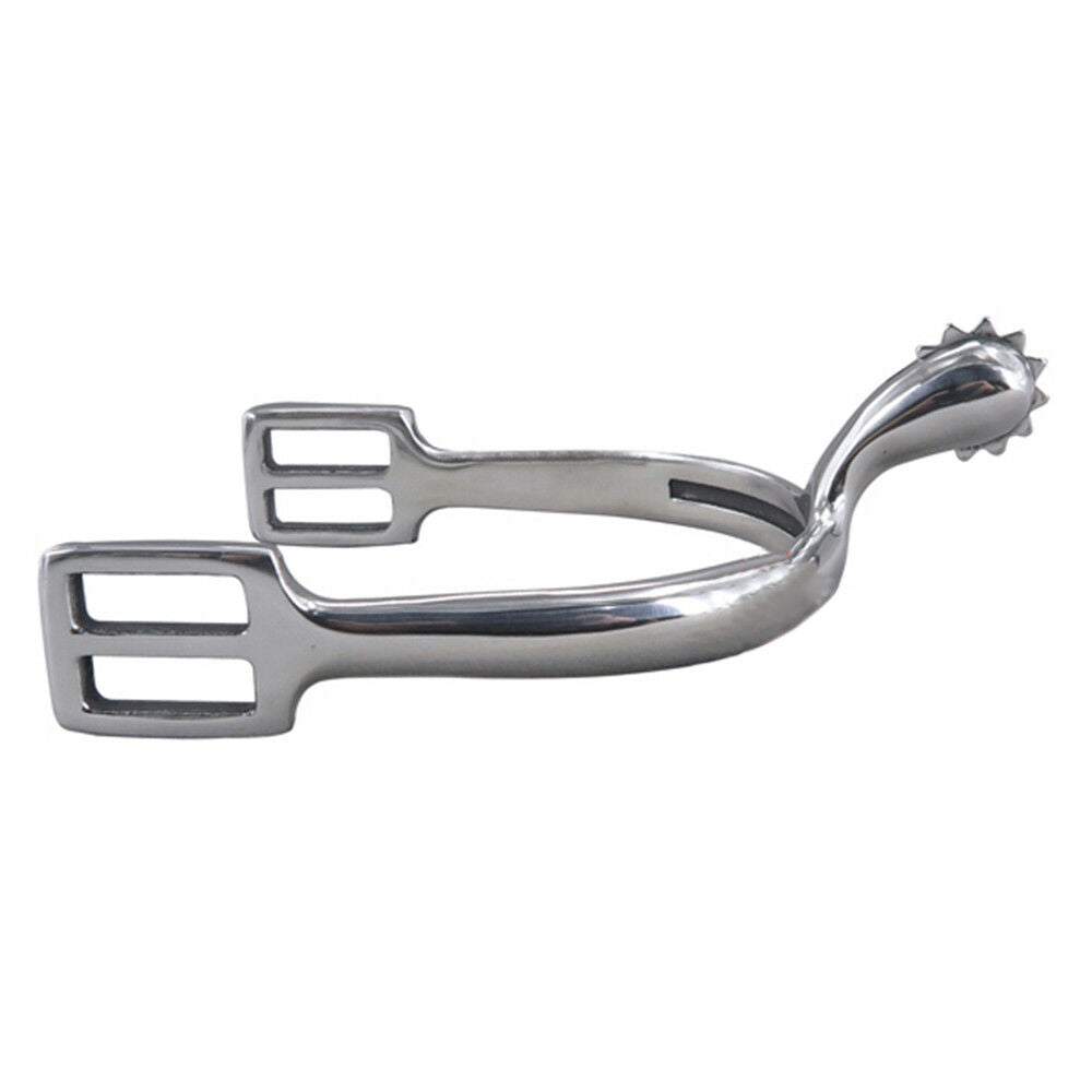 Stainless Steel Spur with Leather Belt and Rowel