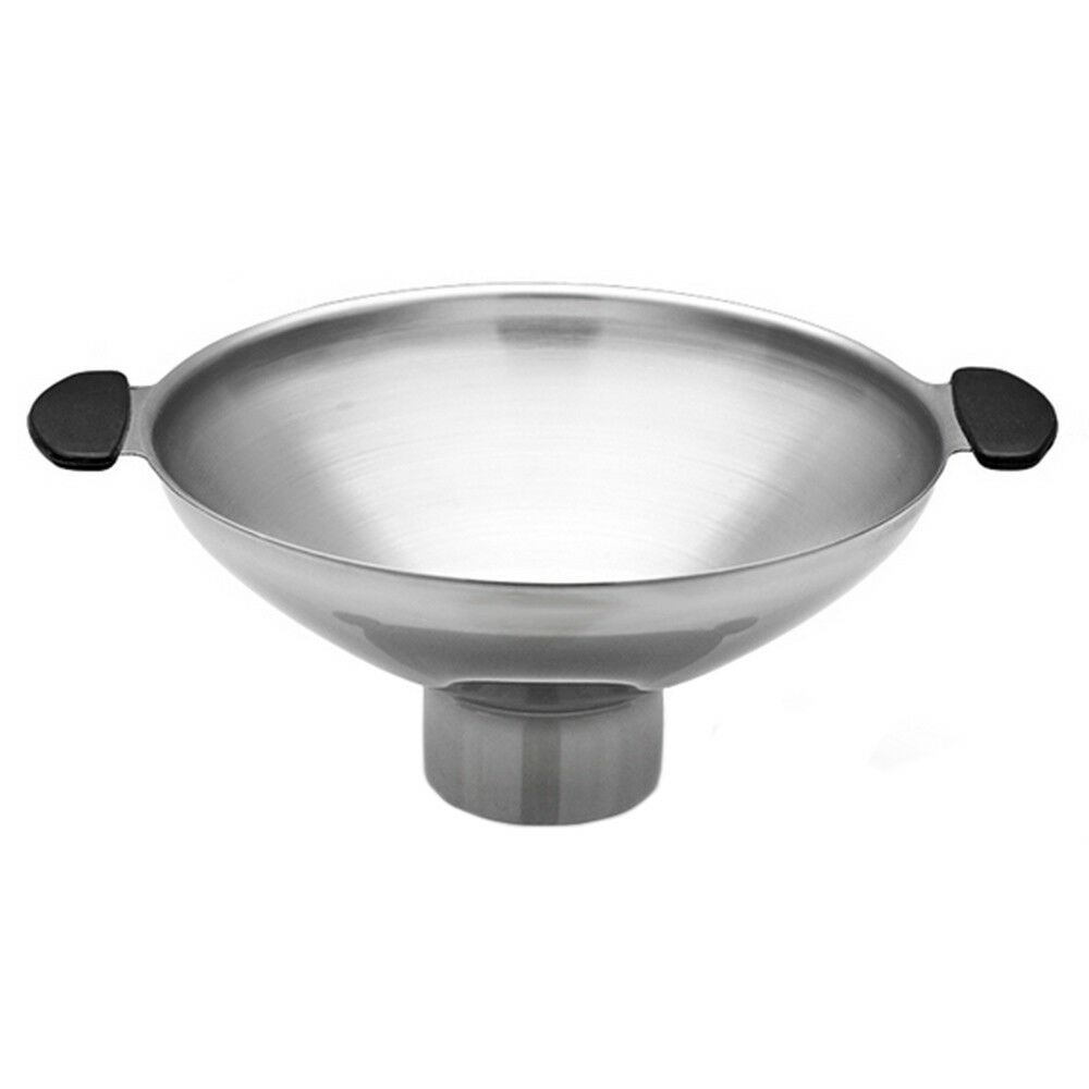 Stainless Steel Kitchen Funnel Large Capacity with Strainer