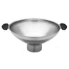 Stainless Steel Kitchen Funnel Large Capacity with Strainer