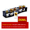 SELECT ACRYLIC Bullet CUP HOLDER 6 or 8 HOLES  26ml or 40ML 6 Cups for BAR Club