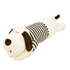 Lovely large striped dog lying dog plush doll play Papa new girls birthday gift