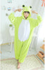 Unisex Adult Pajamas Cosplay Costume Animal one piece sleepwear Suit Frog3