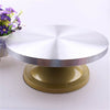 steel clad Baking Pastry cream cake turntable 30cm baking pottery wheel