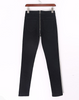 Womens Denim Zip Open Back Distressed High Waist Skinny Jeans Trousers Pants