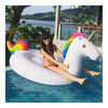 Inflatable Unicorn Floating Mat Row Swim Ring