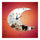 Moon Wall Clock Creative Mirror Kid Room Decoration