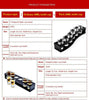 SELECT ACRYLIC Bullet CUP HOLDER 6 or 8 HOLES  26ml or 40ML 6 Cups for BAR Club