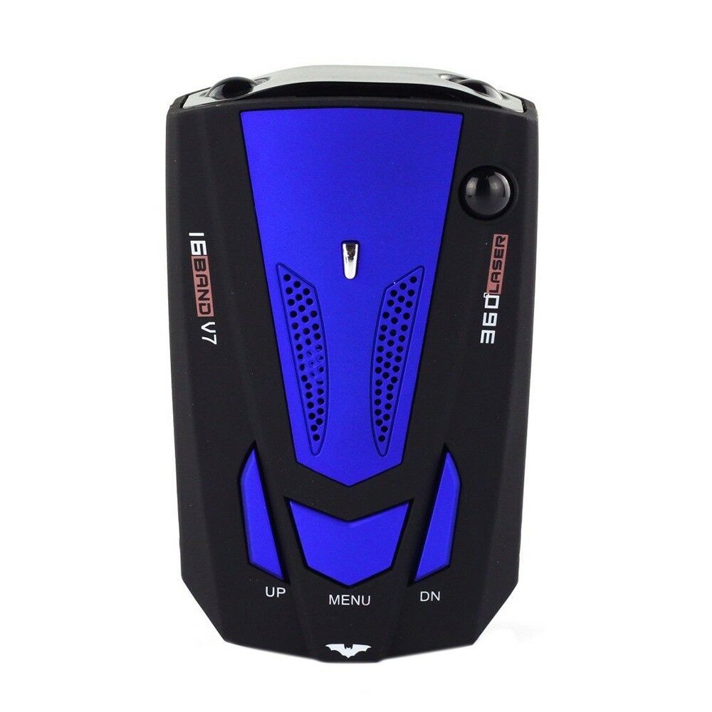 V7 Car Radar Detector 16 Band Speed  English