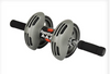 Doppel Roll-Back Rad Abdominal Fitnessstudio Roller Workout Training Fitness