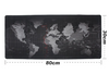 80 X 30cm Grande Mapa Del Mundo Alfombrilla Antideslizante Portátil