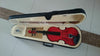 Student Acoustic Violin Size 1/2 Maple Spruce with Case Bow Rosin Red Color