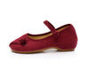Women's Chinese Ethnic Embroidery  Flat Mary Jane Oxford Ballet shoes Solid