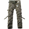 Mode Herren Arbeitshose Militär Armee Cargo Tarnmuster Kampf Multi-Taschen Hose