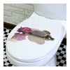Resin 8 Designs No Slow Descent Toilet Seat    3
