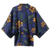 Harajuku Style Sakura No Button Batwing Sleeve Loose Coat   S