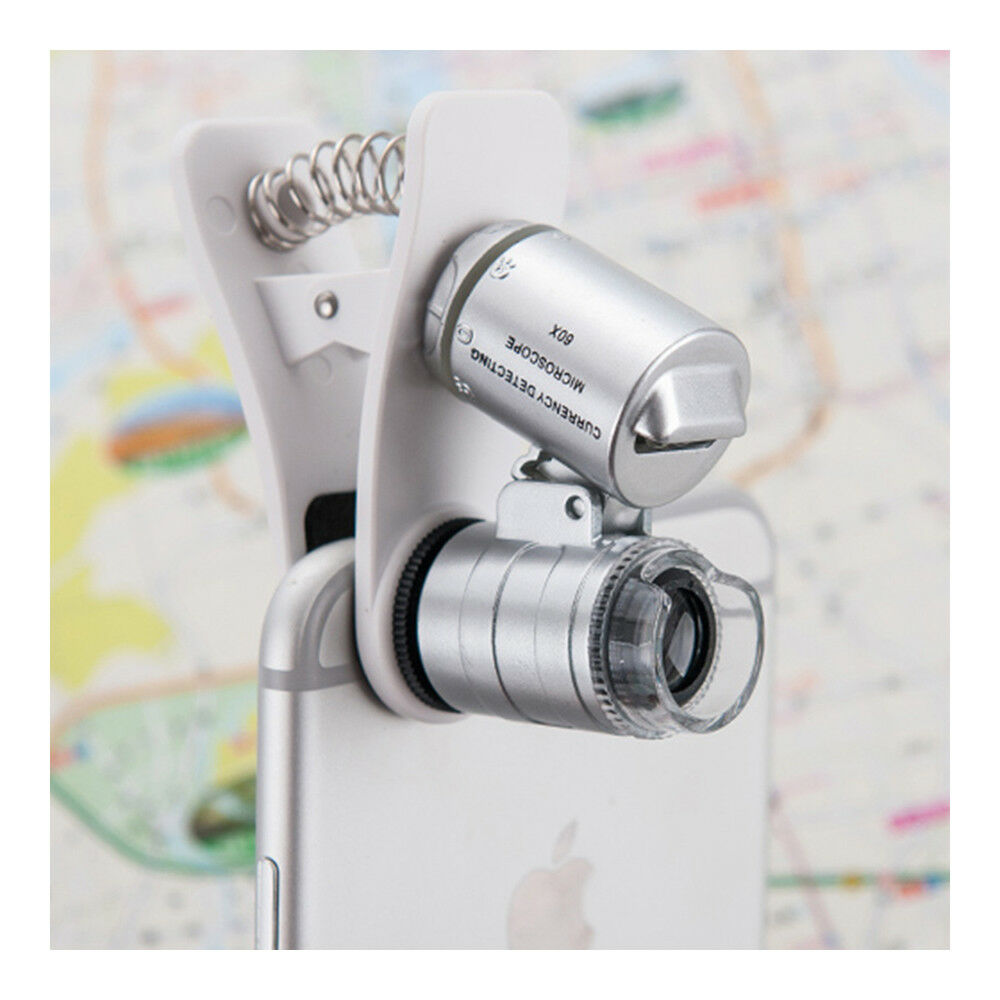 Universal Mobile Phone Mognifier Microscope 60X-100X