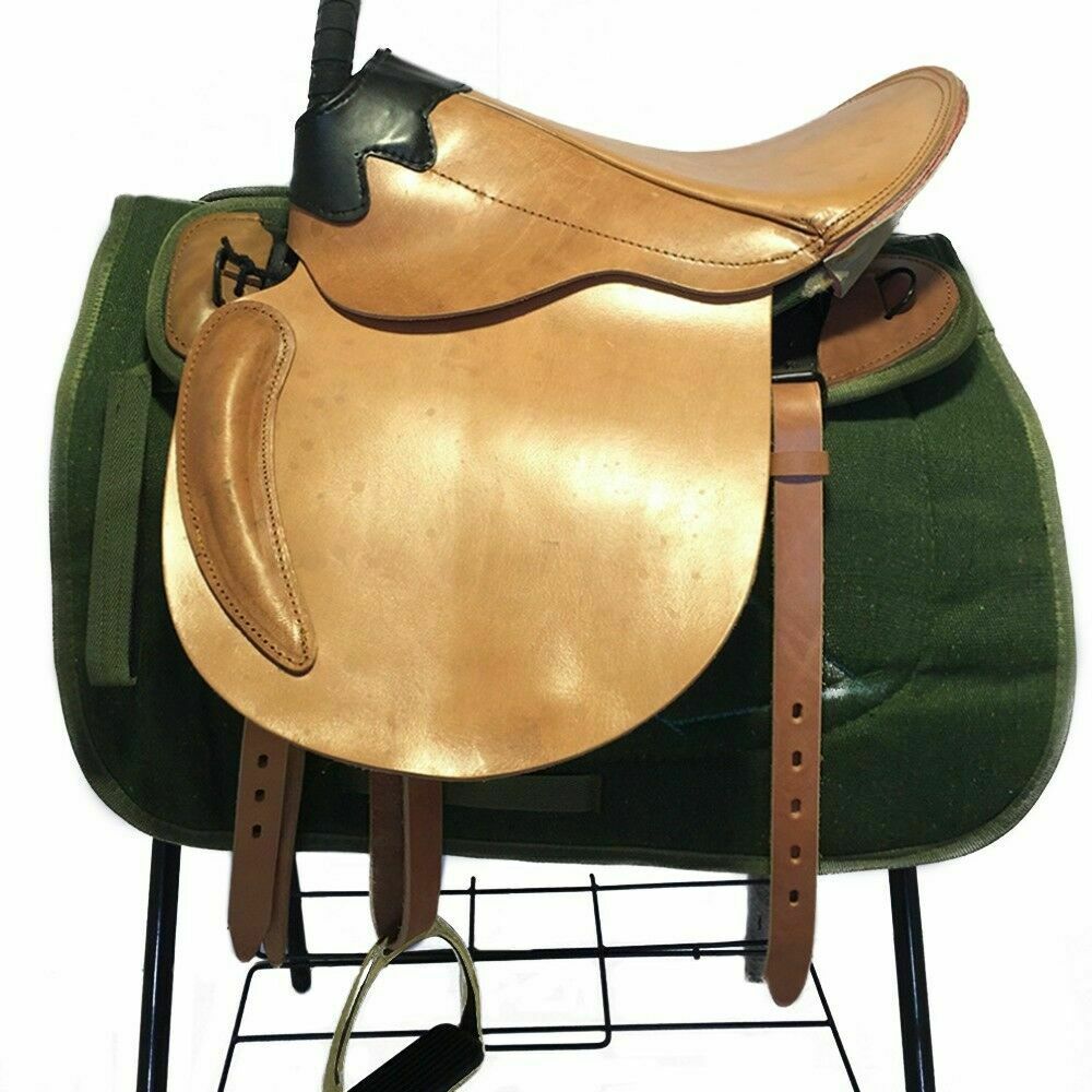 Visitor Saddle Horse Pure Cattle Leather Equestrian Supplies   small