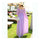 Boat Neck Off-shoulder Ballon Sleeve Beach Long Dress   violet  S